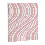 Wavy Stripes XXIX - Blush Pink Canvas Print Gallery Image 6