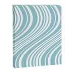Wavy Stripes XXXV - Sky Blue Canvas Print Gallery Image 6