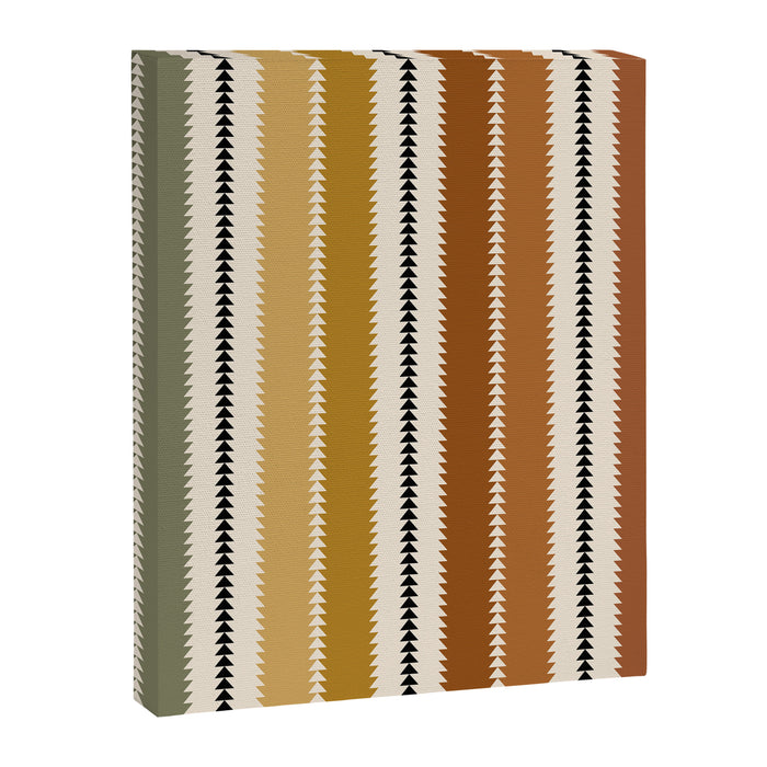 Western Stripes XII Rustic Desert Canvas Print Gallery Image 1