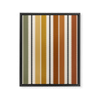 Western Stripes XII Rustic Desert Framed Canvas Print Gallery Image 8