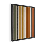 Western Stripes XII Rustic Desert Framed Canvas Print Gallery Image 2