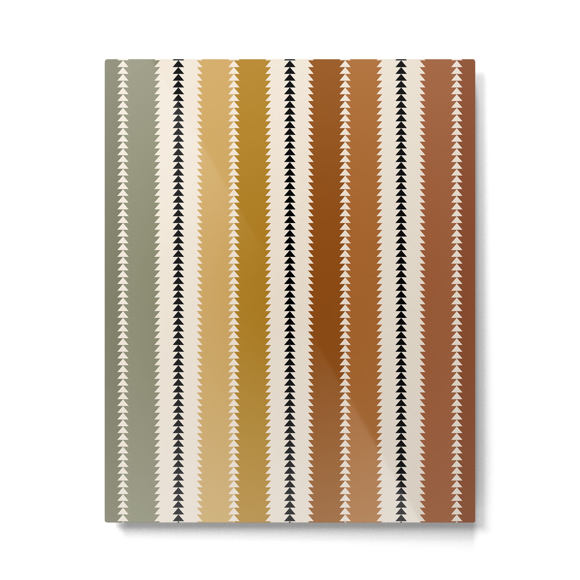 Western Stripes XII Rustic Desert Metal Print Gallery Image 6