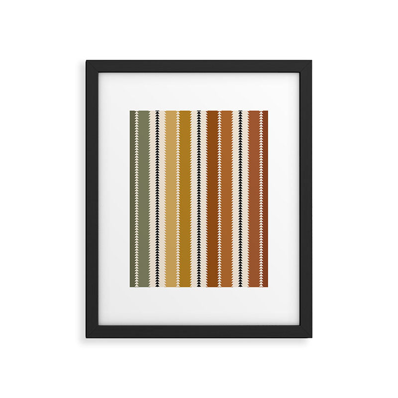 Western Stripes XII Rustic Desert Framed Art Print Gallery Image 6