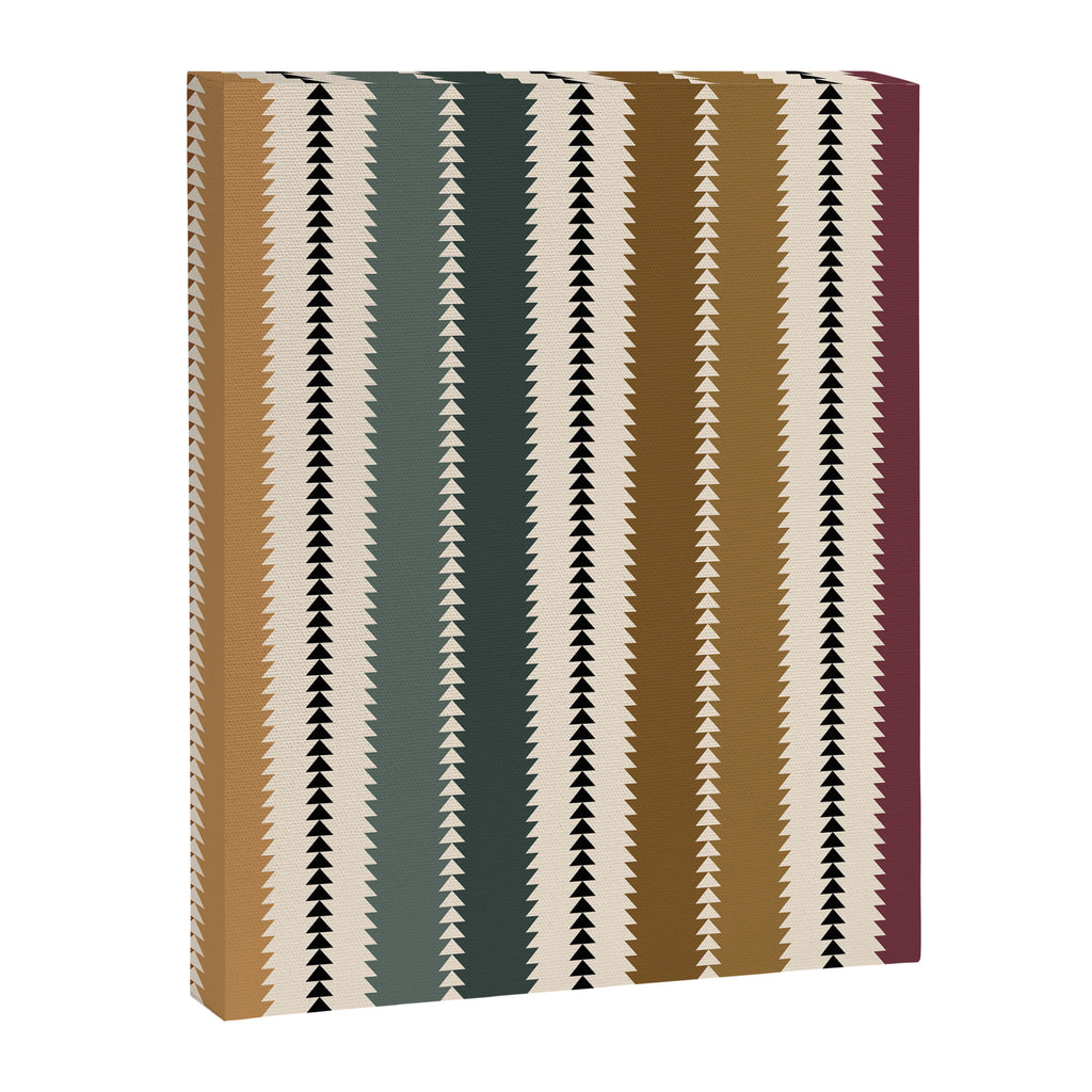 Western Stripes XVI Earthy Desert Canvas Print Gallery Image 8