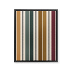 Western Stripes XVI Earthy Desert Framed Canvas Print Gallery Image 8