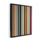 Western Stripes XVI Earthy Desert Framed Canvas Print Gallery Image 2