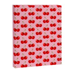 Y2K Cherries - Pink Pattern Large Canvas Print Gallery Image 8