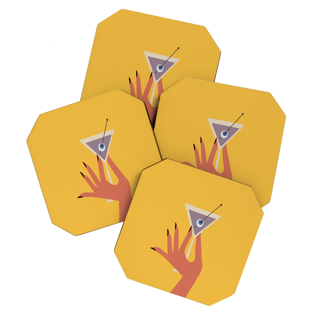 Vodka Martini - Boo Drink Coaster Gallery Image 1