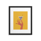 Vodka Martini - Boo Drink Framed Art Print Gallery Image 4