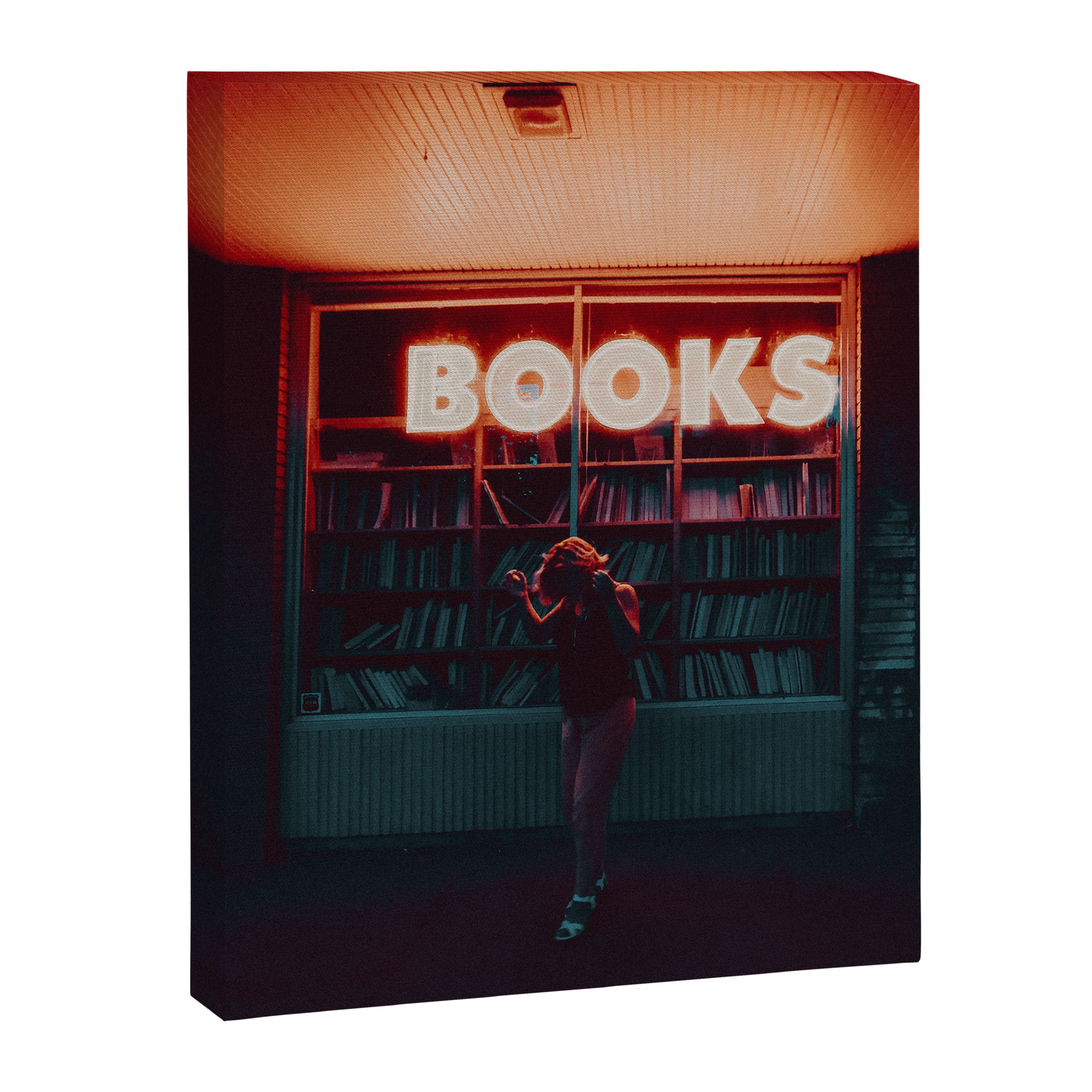"books!" Canvas Print Gallery Image 6