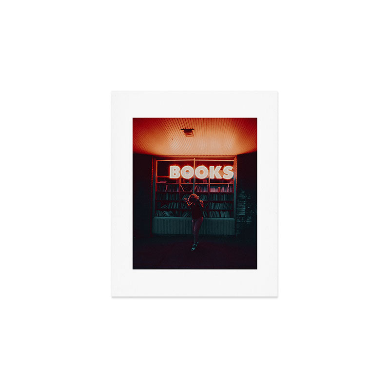 "books!" Art Print Gallery Image 1