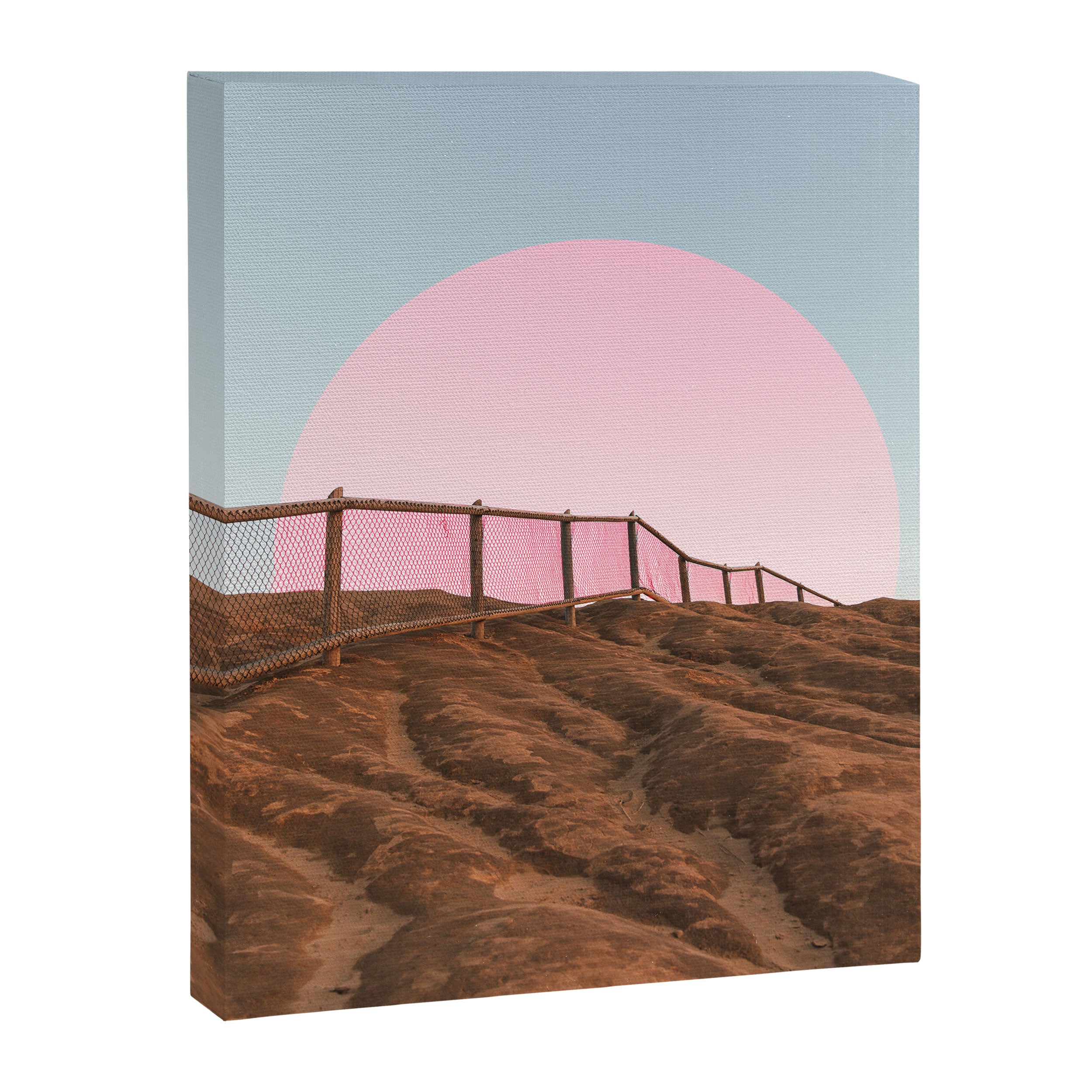 "cotton candy skies" Canvas Print Gallery Image 6