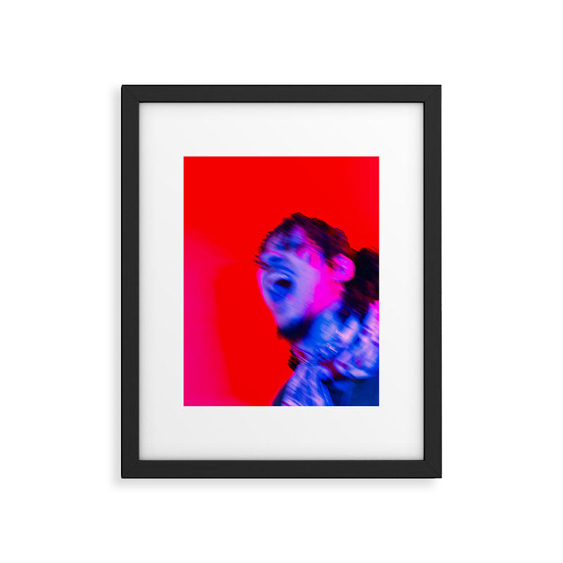 "fixation" Framed Art Print Gallery Image 5