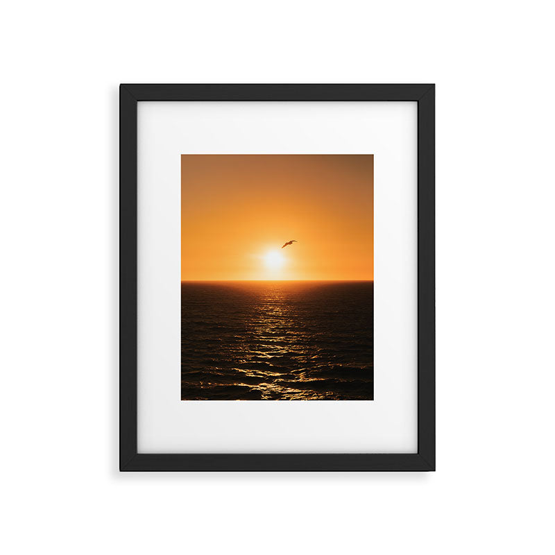 "flying solo" Framed Art Print Gallery Image 1
