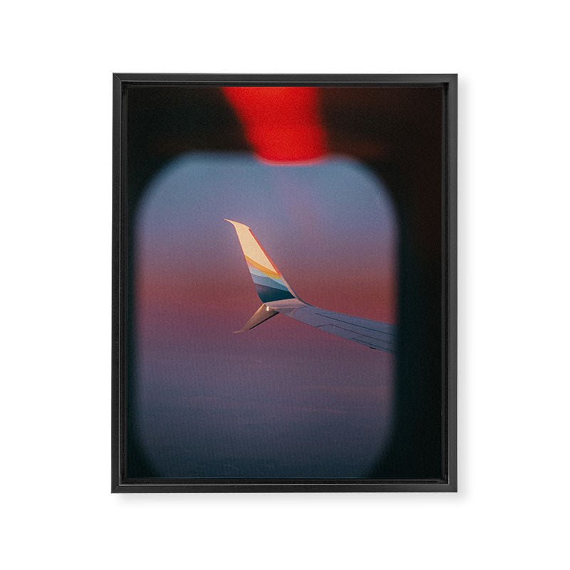 "mile high" Framed Canvas Print Gallery Image 6