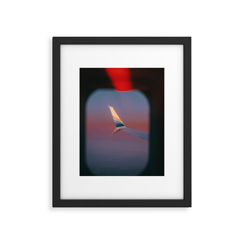 "mile high" Framed Art Print Gallery Image 1