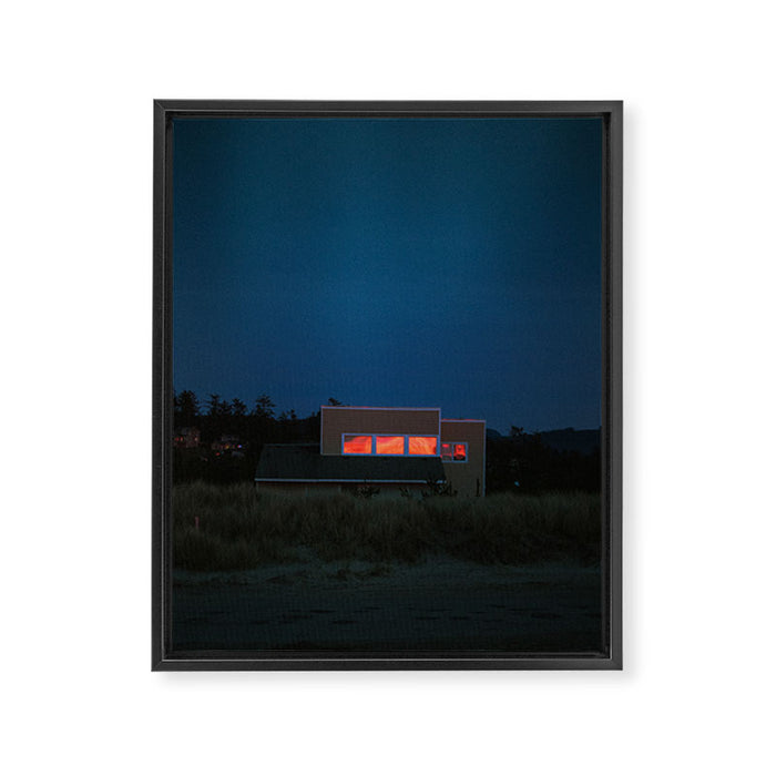 "sundown" Framed Canvas Print Gallery Image 1