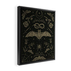 Cemetery Nights Framed Canvas Print Gallery Image 2