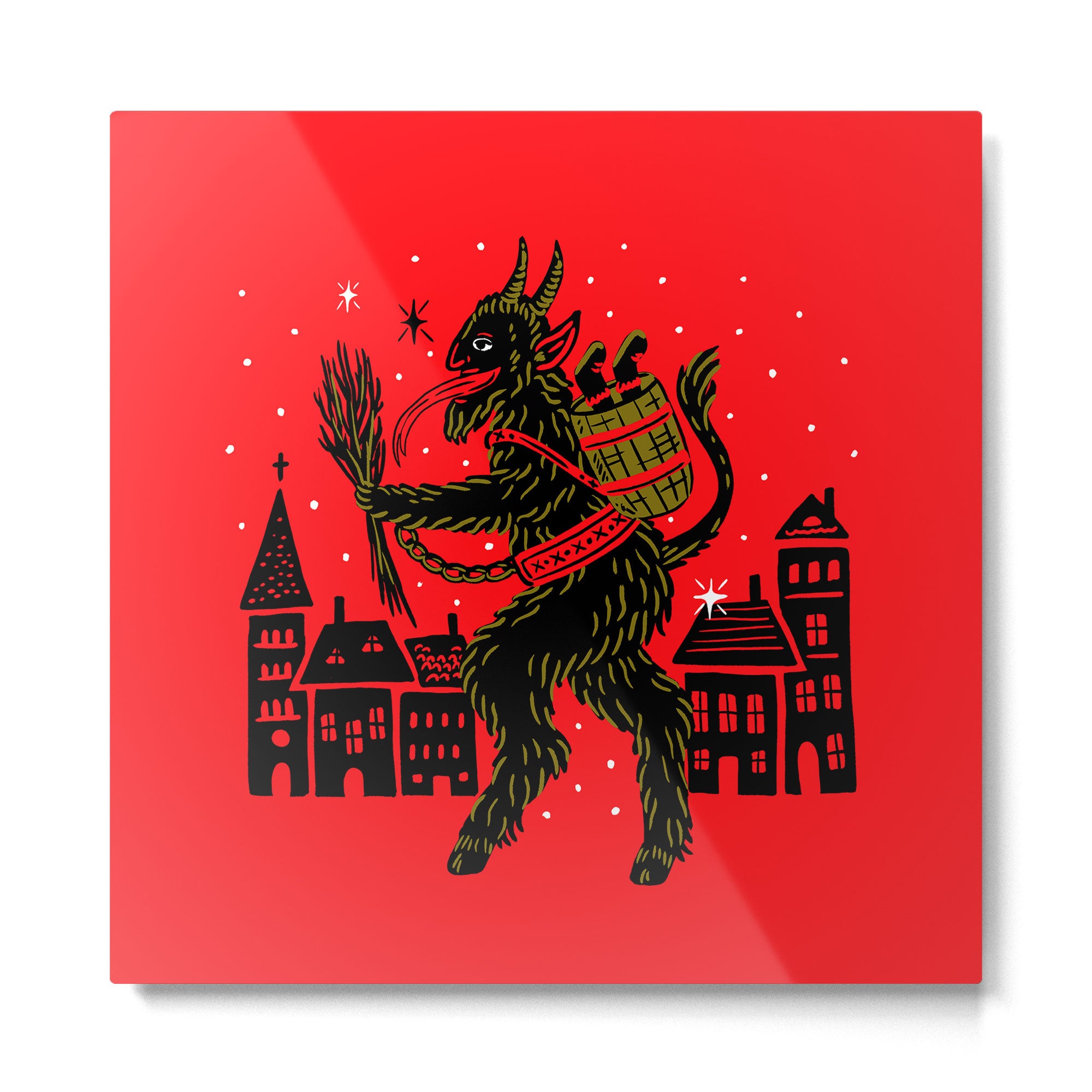 Krampus Metal Print Gallery Image 2