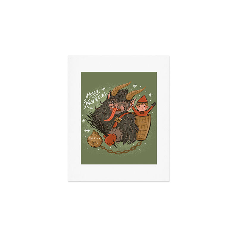 Merry Krampus Art Print Gallery Image 1