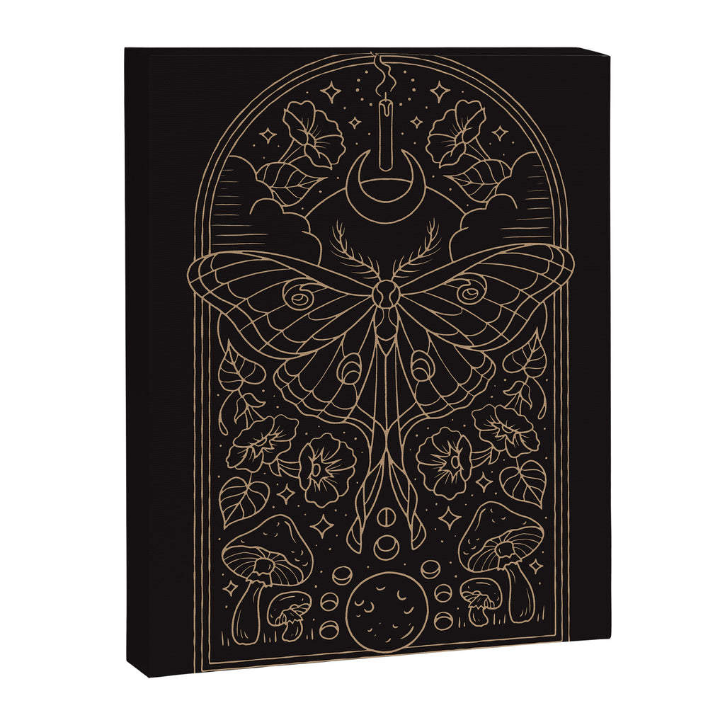 Moon Moth Canvas Print Gallery Image 6