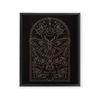 Moon Moth Framed Canvas Print Gallery Image 6