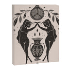 Persephone - Black Canvas Print Gallery Image 8