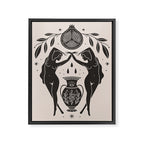 Persephone - Black Framed Canvas Print Gallery Image 8