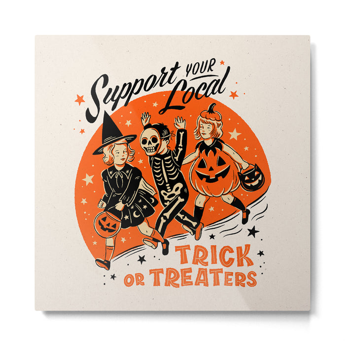 Trick or Treat Metal Print Gallery Image 1