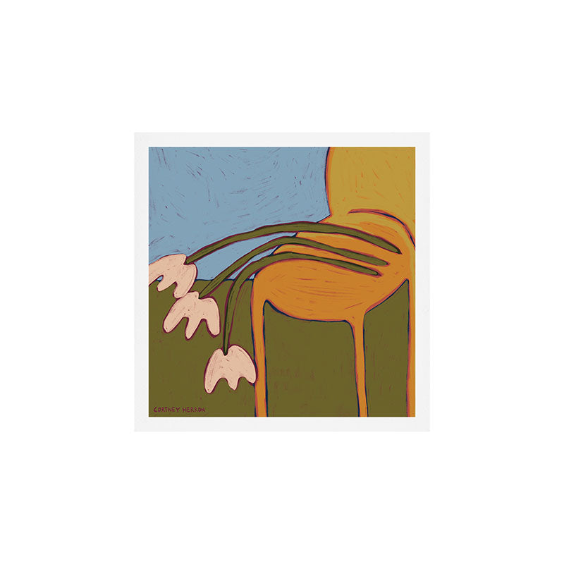 3 Flowers Art Print Gallery Image 1