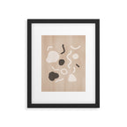 Abstract Confetti Framed Art Print Gallery Image 4