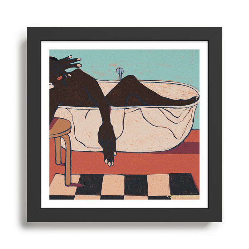 Bath Time Framed Art Print Gallery Image 1