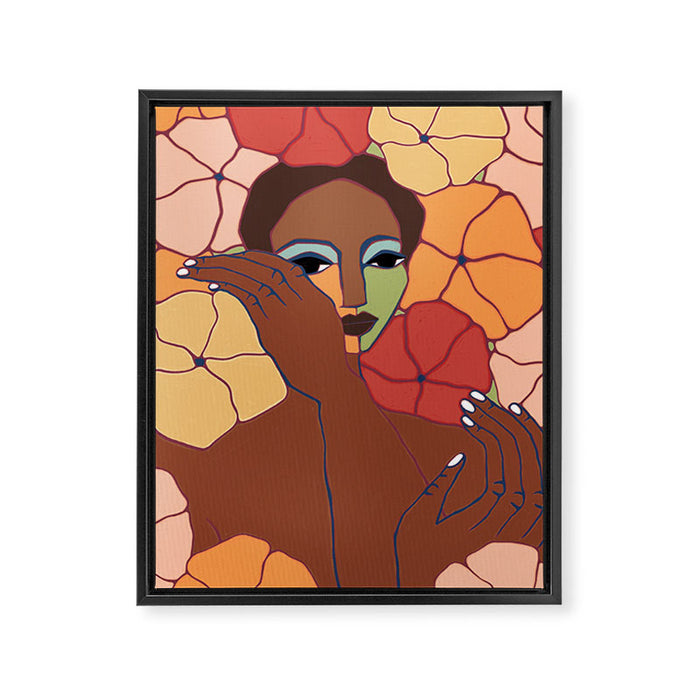 Beautiful Chaos Framed Canvas Print Gallery Image 1