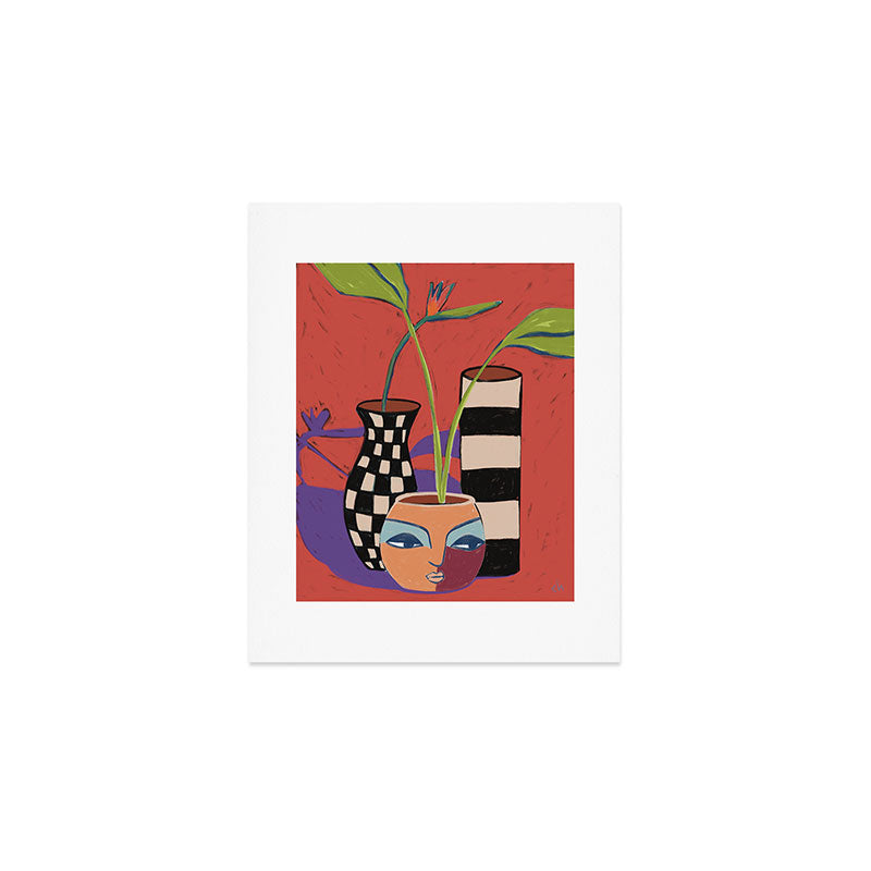 Blending Vases Art Print Gallery Image 1