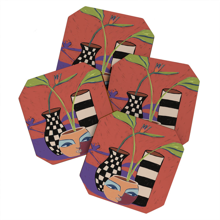 Blending Vases Coaster Gallery Image 1