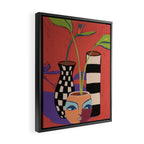Blending Vases Framed Canvas Print Gallery Image 2
