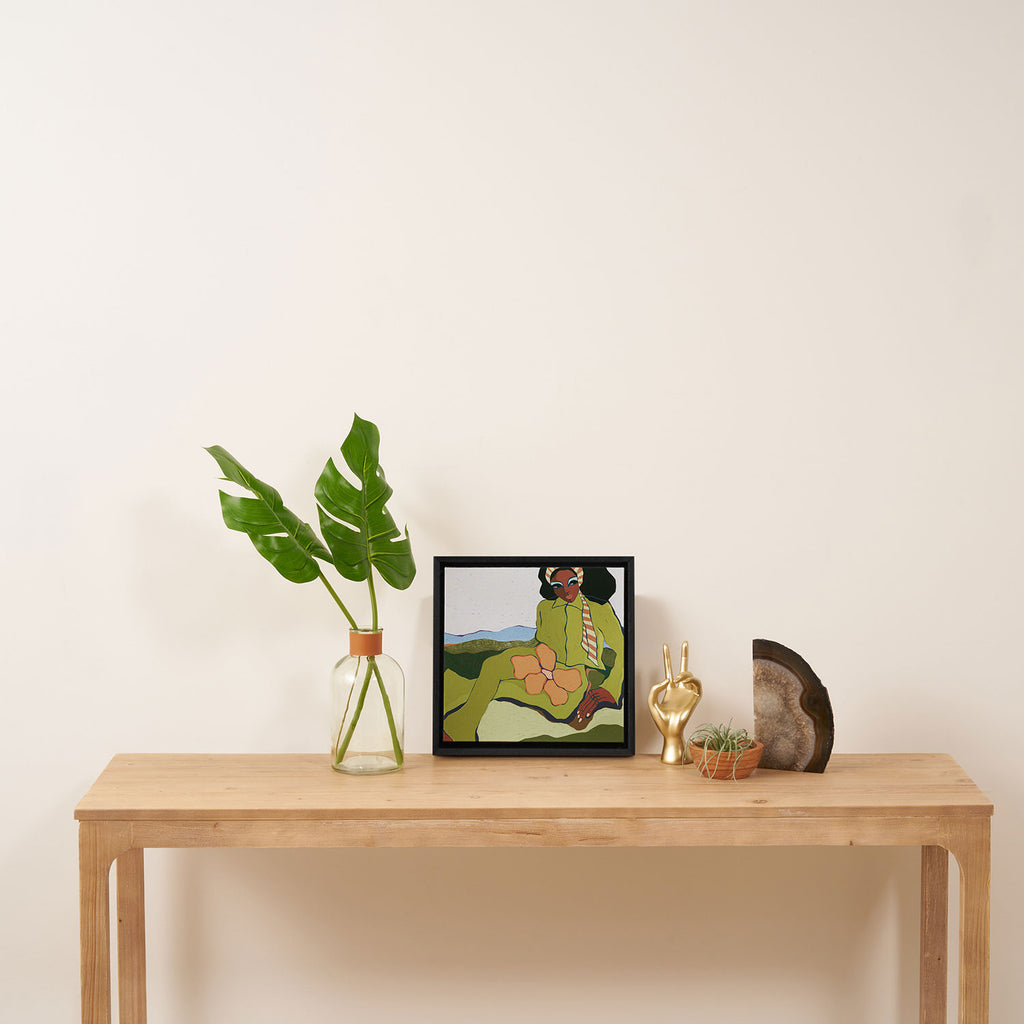 Bloom Framed Canvas Print Gallery Image 3