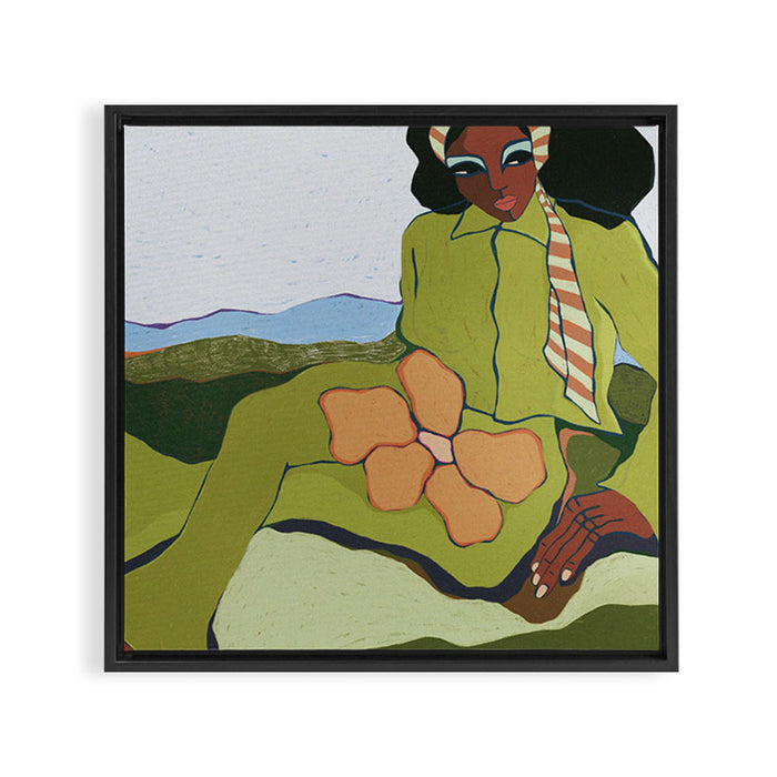 Bloom Framed Canvas Print Gallery Image 1
