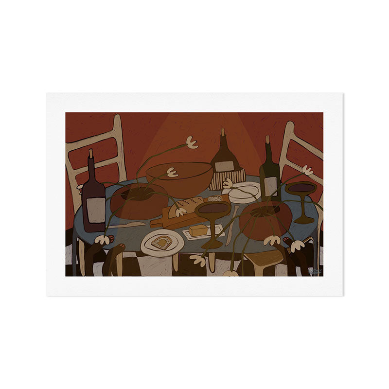 Break Bread Art Print Gallery Image 1