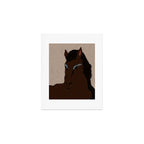Brown Horse Art Print Gallery Image 1