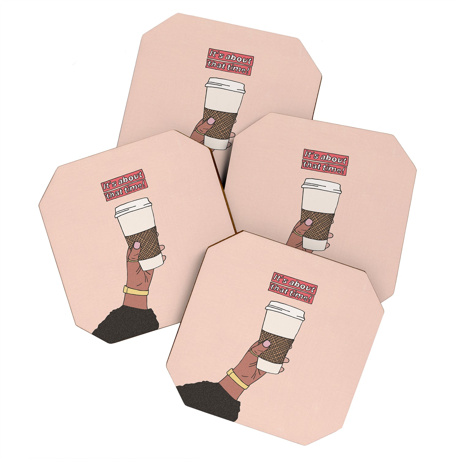 Coffee Time Coaster Gallery Image 1