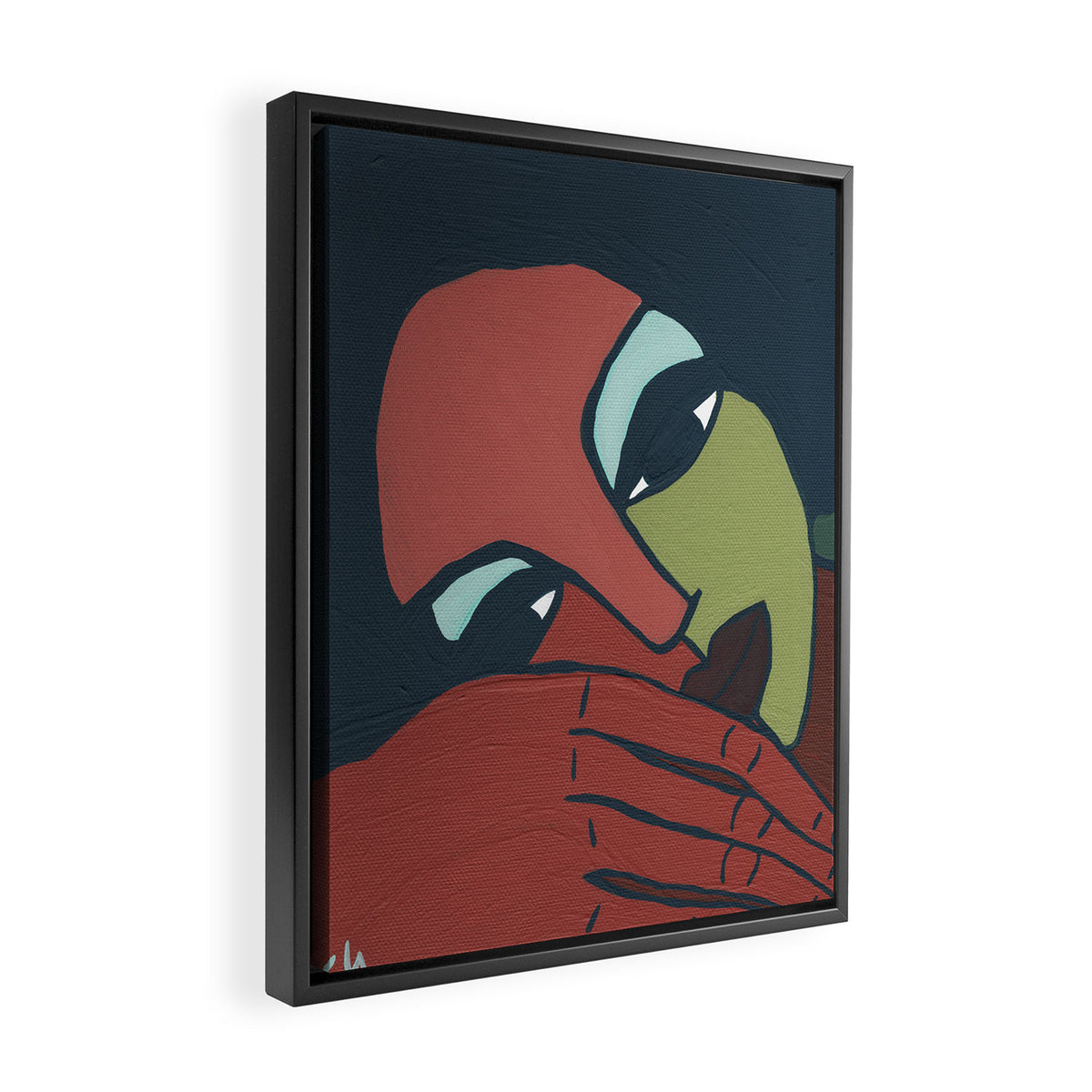 Drained Framed Canvas Print Gallery Image 2