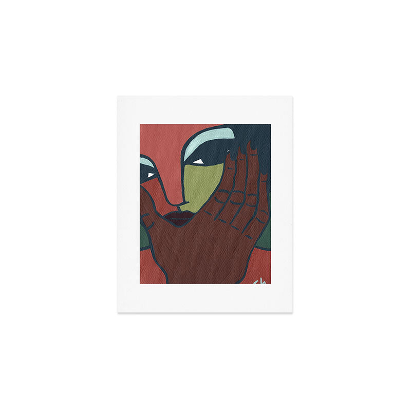 Flustered Art Print Gallery Image 1