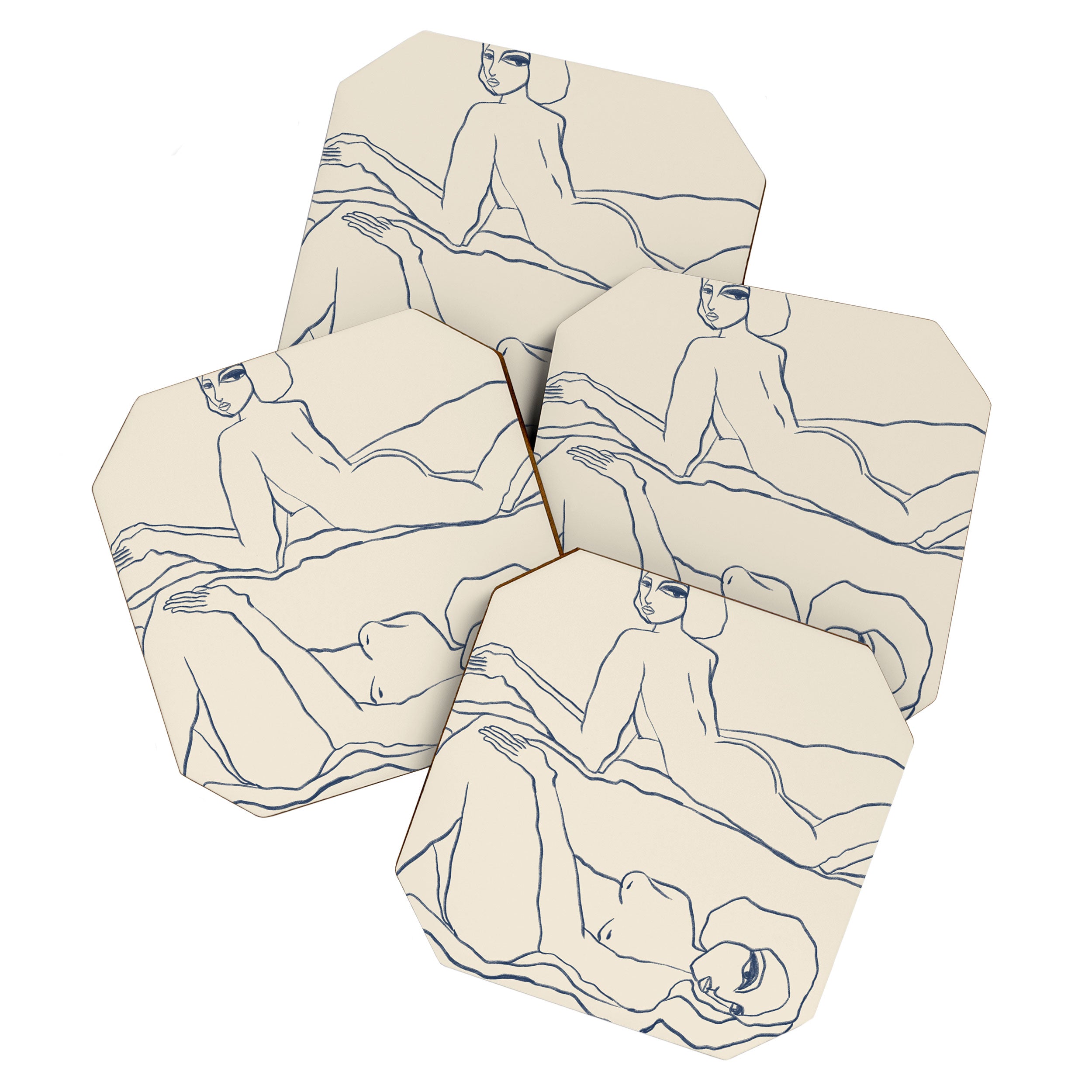 Grounded Sketch Coaster Gallery Image 1