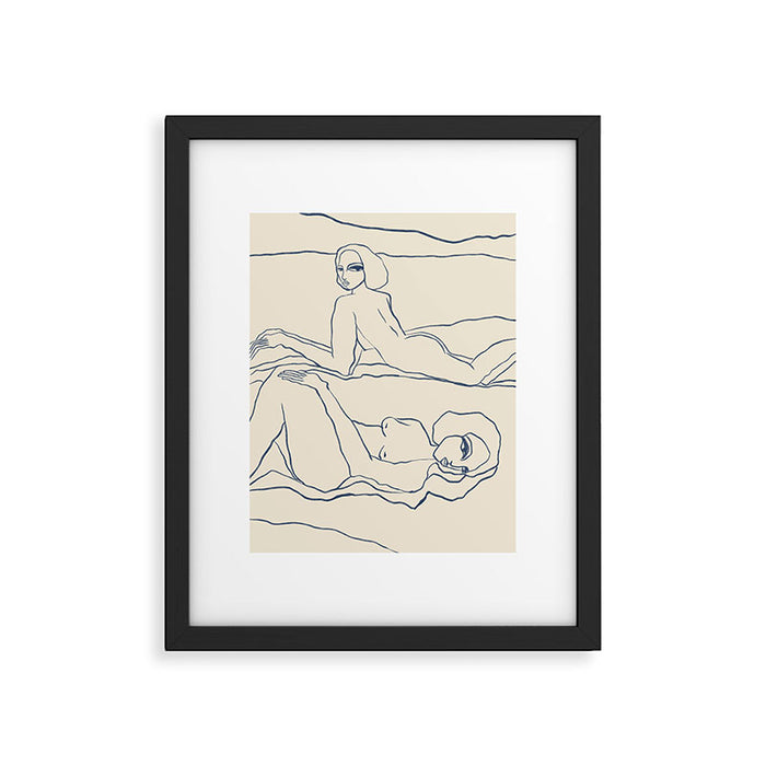 Grounded Sketch Framed Art Print Gallery Image 1