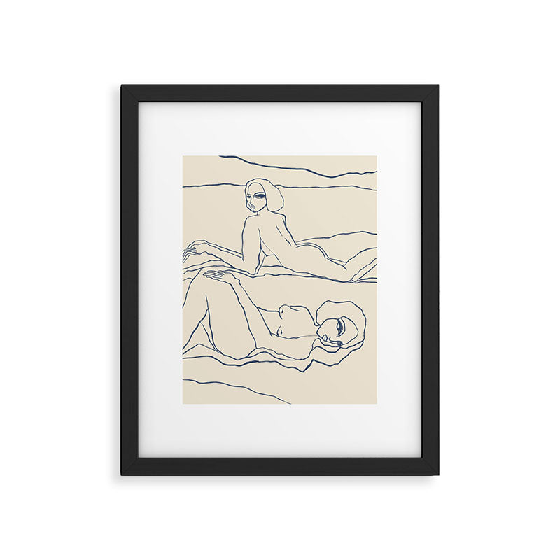 Grounded Sketch Framed Art Print Gallery Image 5