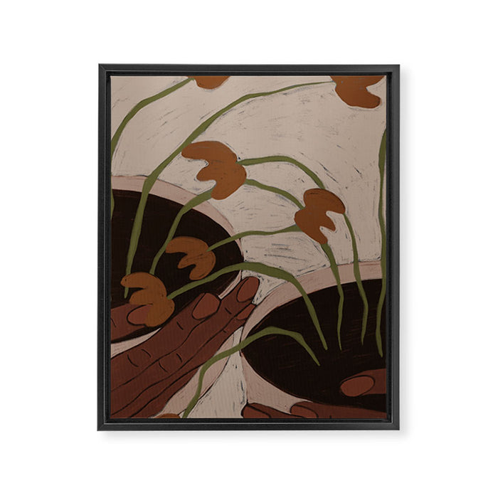 Growing Together Framed Canvas Print Gallery Image 1