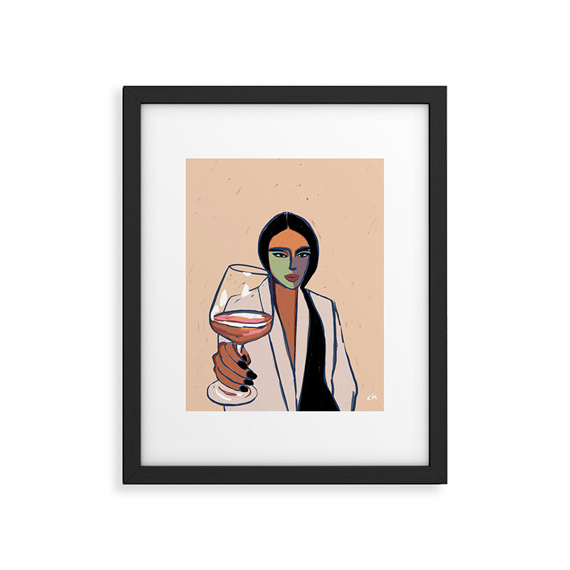 Here Framed Art Print Gallery Image 4