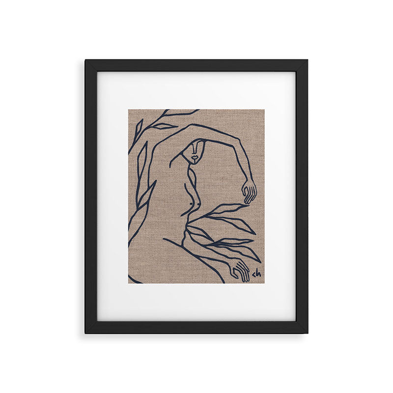 In The Garden No. 2 Framed Art Print Gallery Image 5