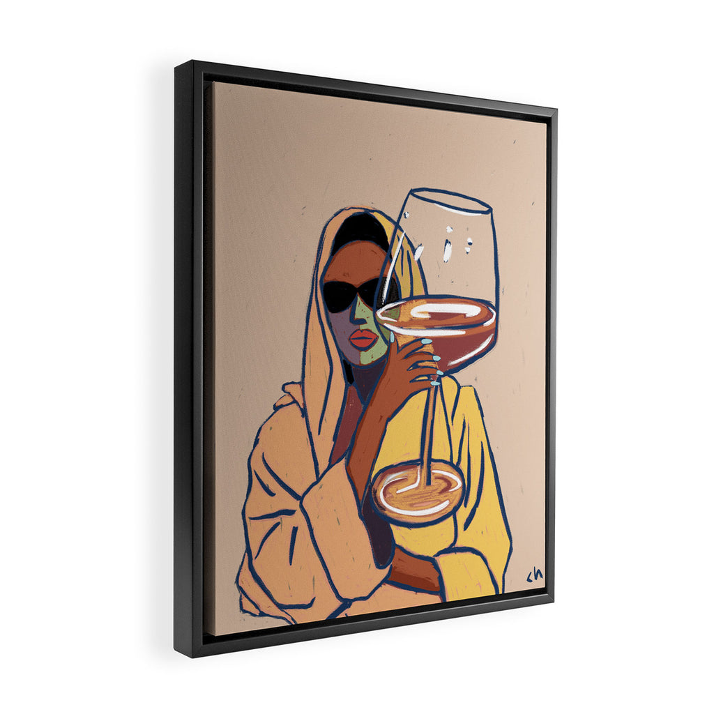 It's Time Framed Canvas Print Gallery Image 2